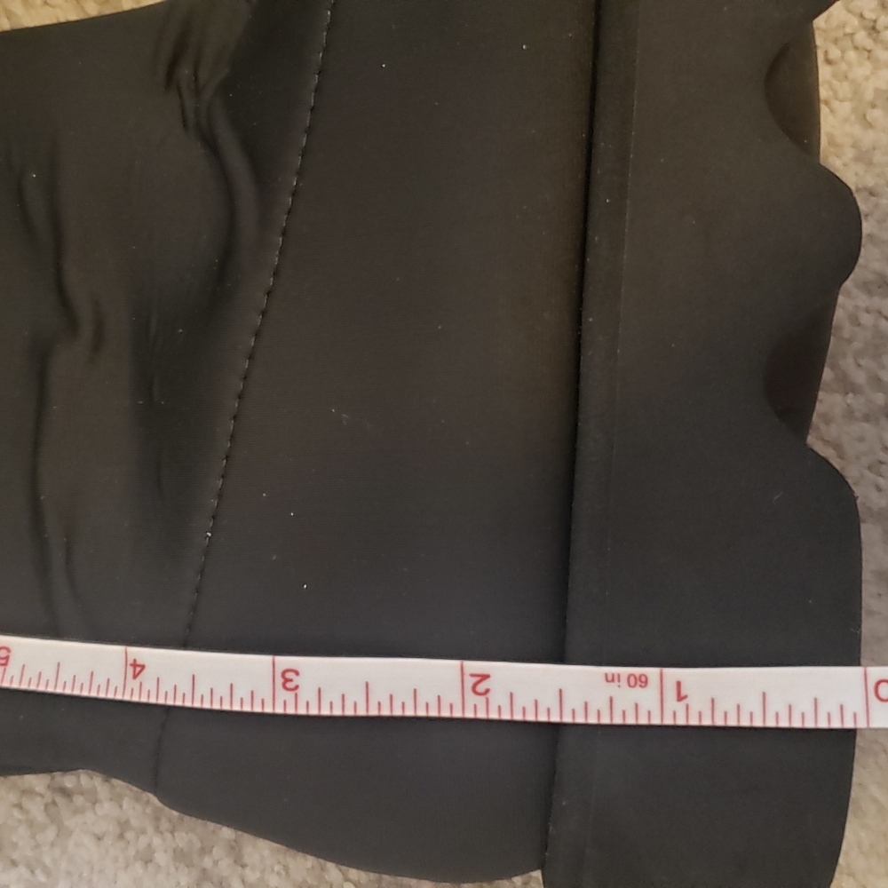 Issey Miyake × UN Bounce over the knee boots Size 37 (US 7) Black 1.5" platform - Picture 5 of 6